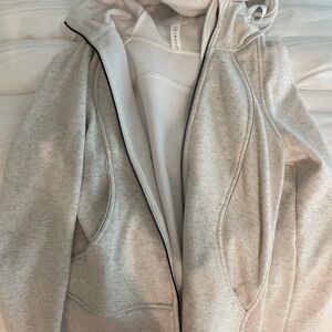 Lululemon Fleece Scuba Zip Up Hoodie